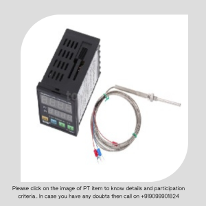 PT Item - RTD PT 100 Sensor with digital indicator (Range 50°C to 250°C)